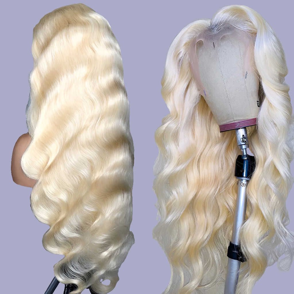 613 Blonde Raw Human Hair Wig