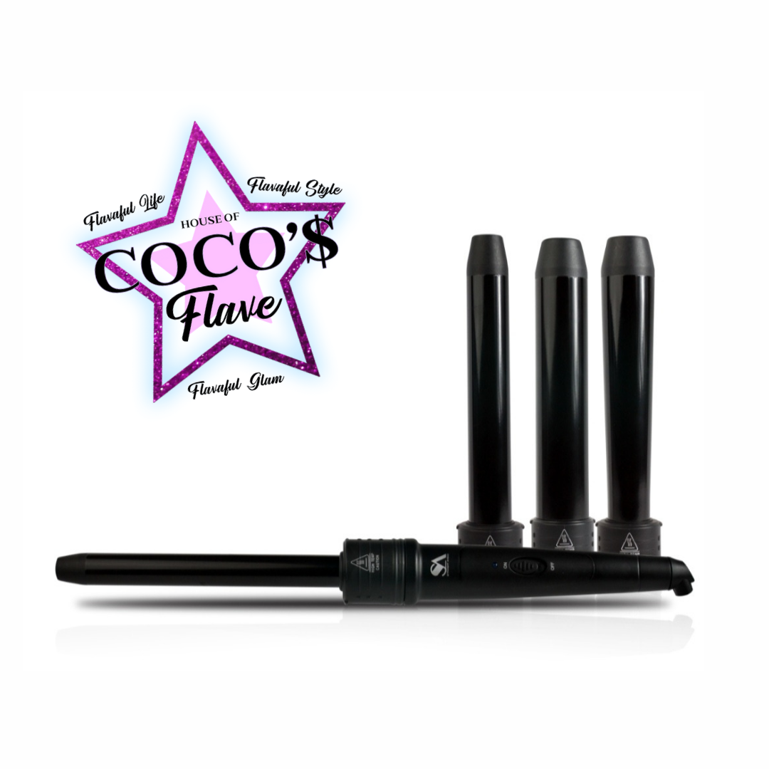 Pro Styling 4pc Wand Set