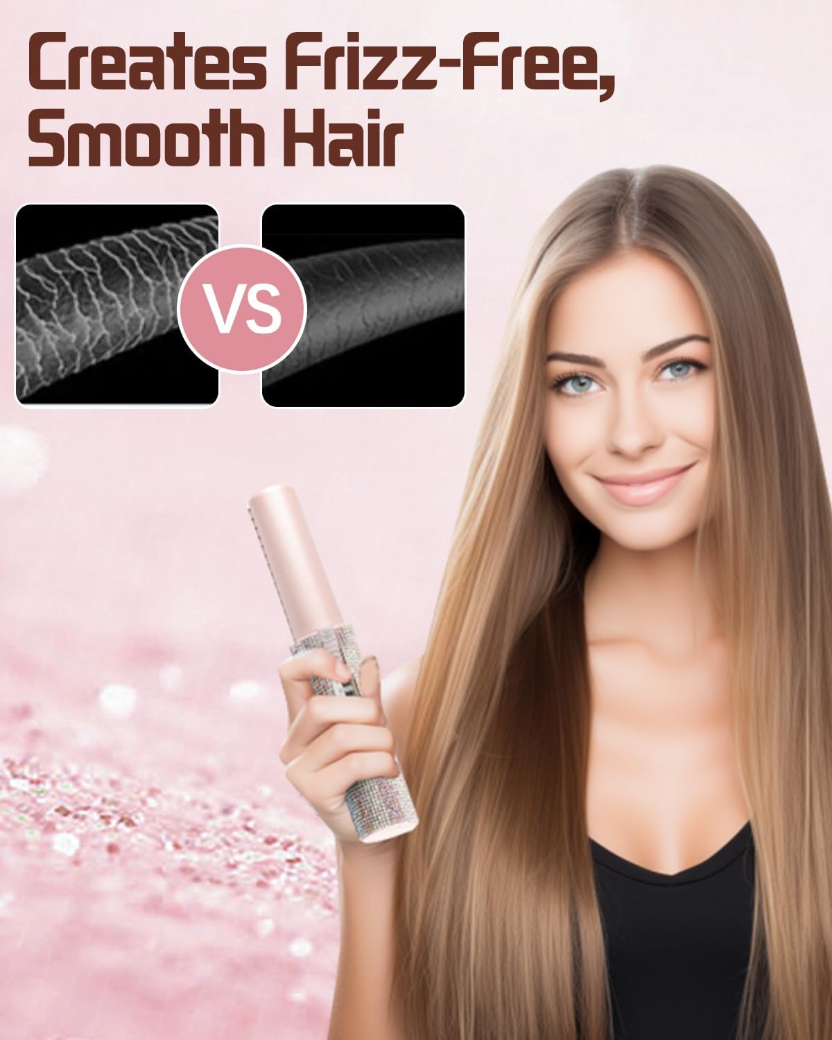 Bling Me Straight Wireless Hair Straightener