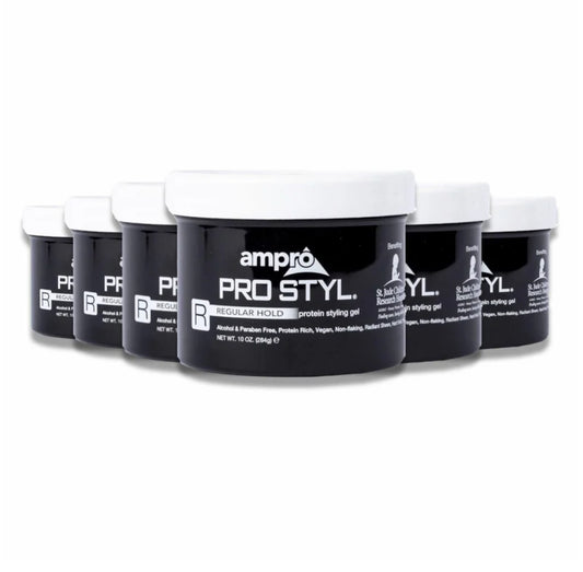 Ampro Pro Style Protein Hair Styling Gel 6 Pack