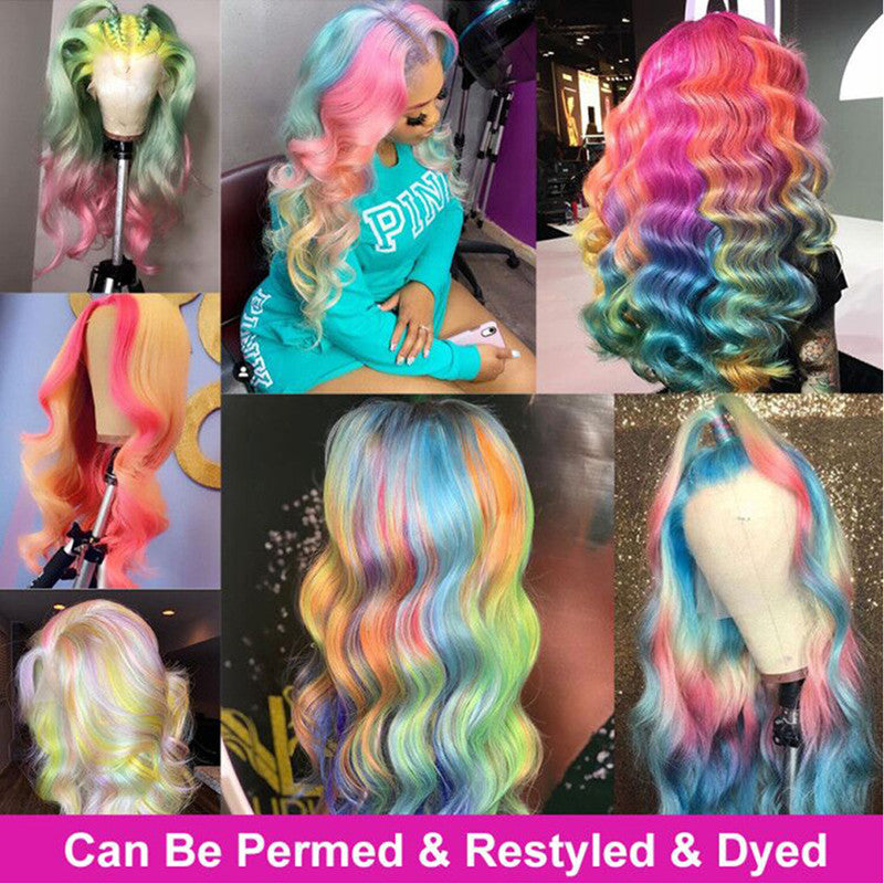 Blonde 613 European Straight Frontal Wig