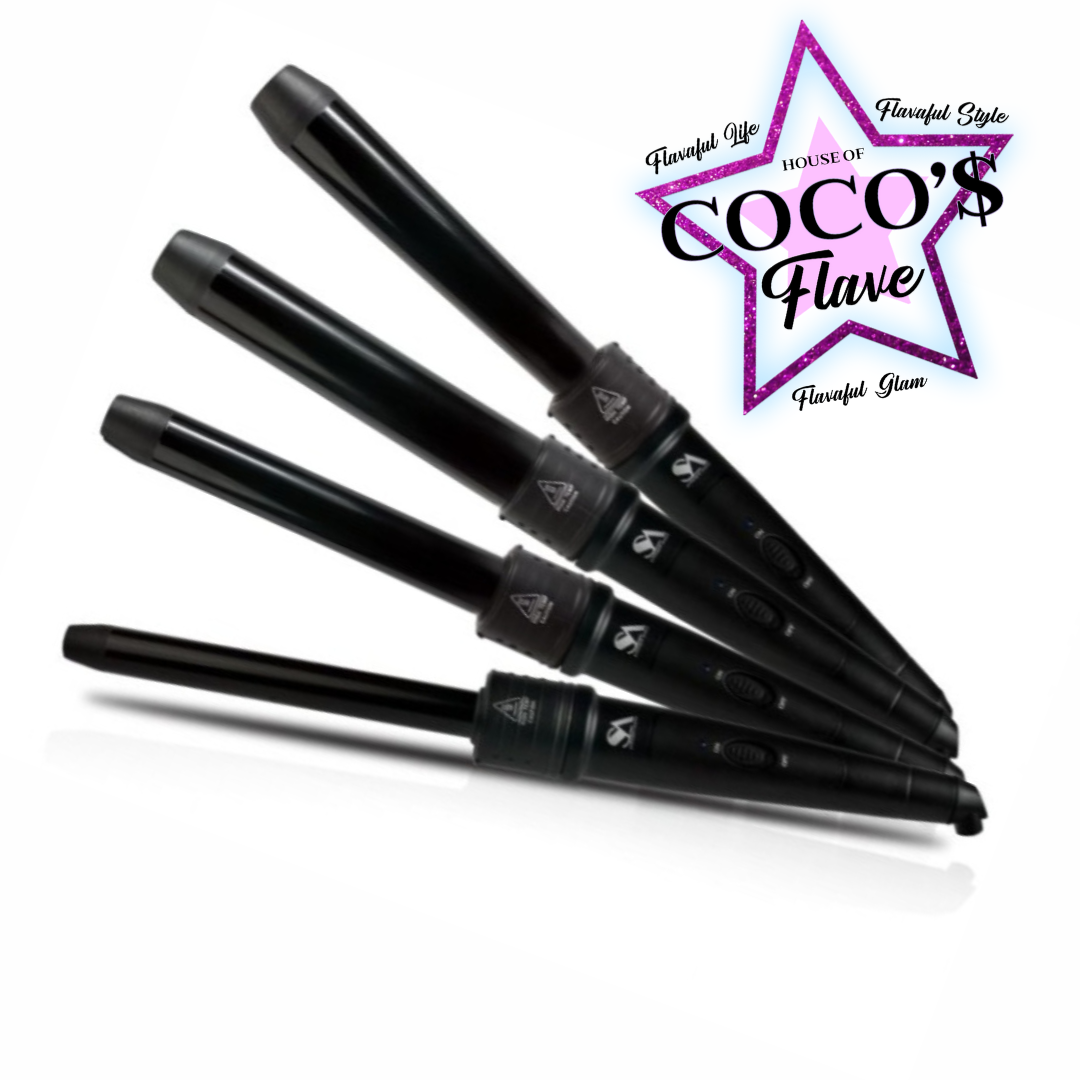 Pro Styling 4pc Wand Set