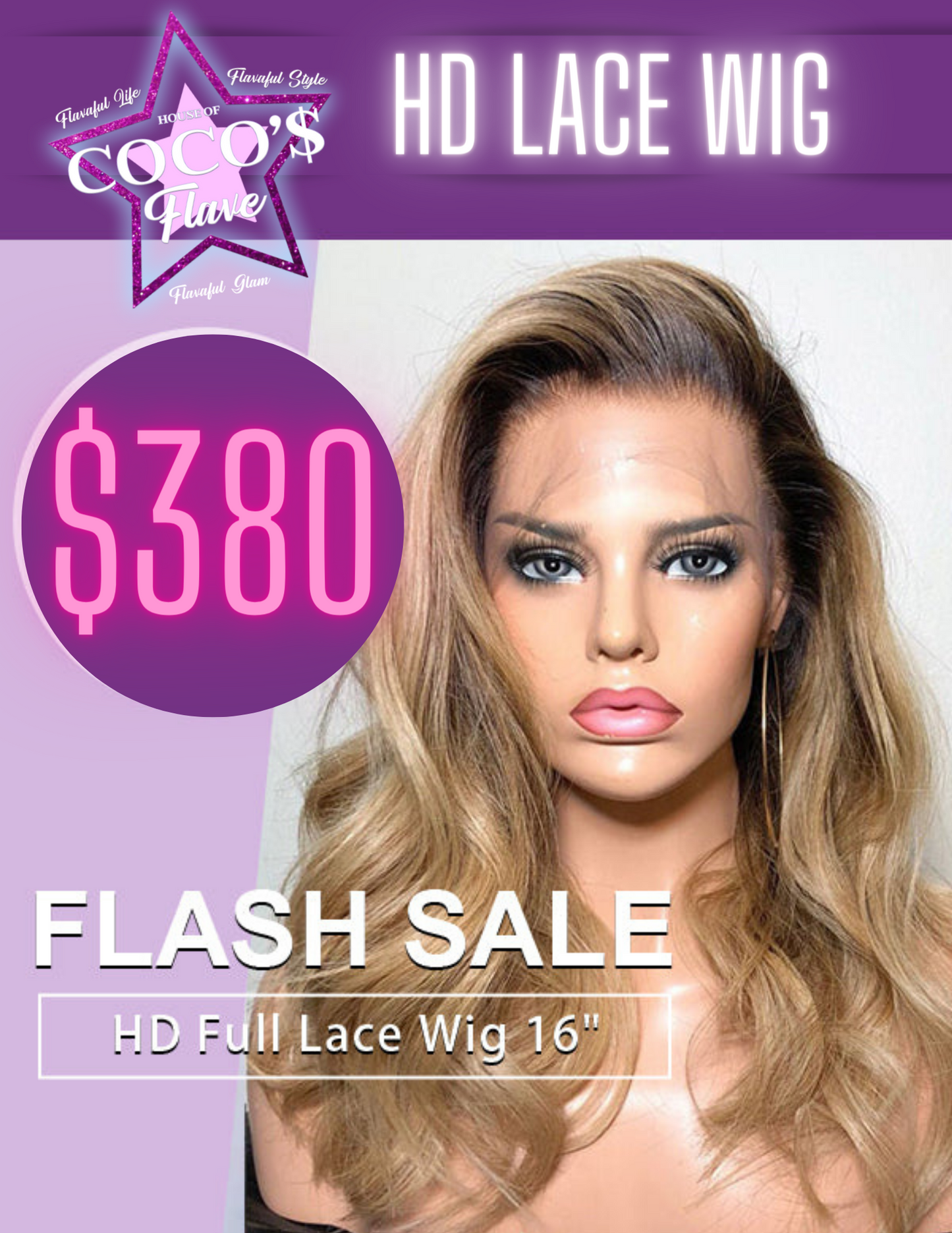 Hd Full Lace Ombre Body Wave Wig